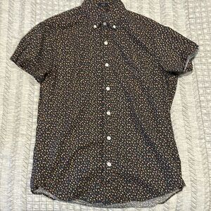 J Crew Short Sleeve Button Down Floral